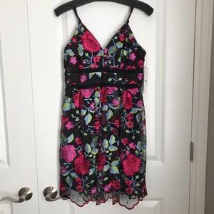 Nicole Miller floral dress *wedding guest dress*